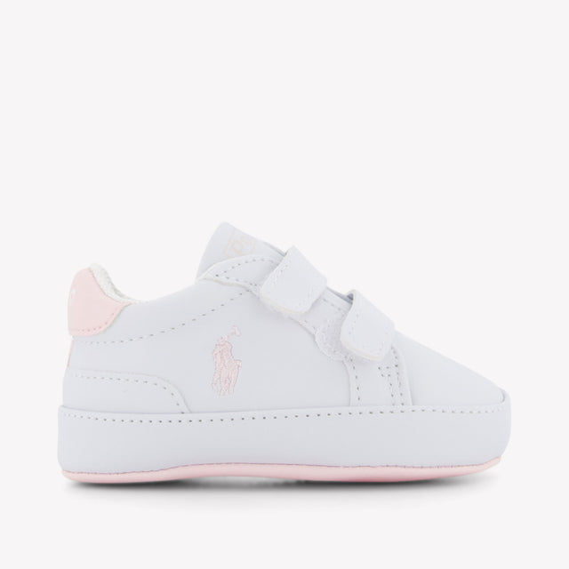 Ralph Lauren HERITAGE COURT Baby Meisjes Sneakers In Wit