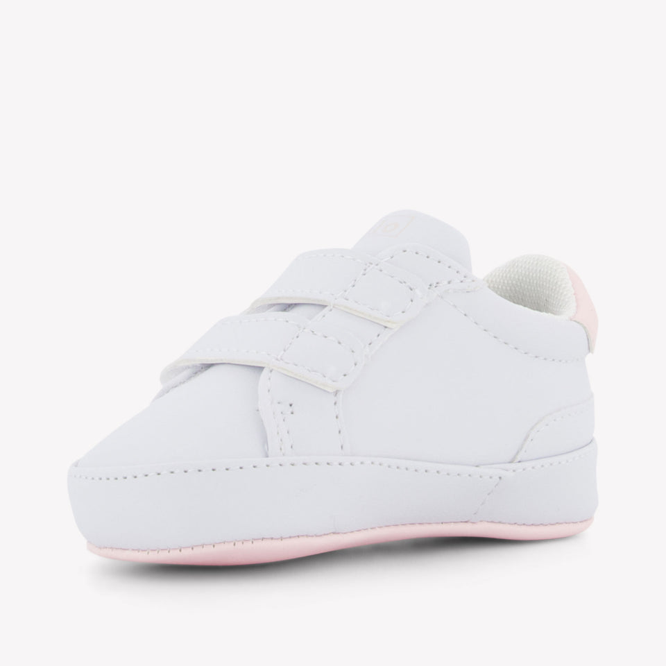 Ralph Lauren HERITAGE COURT Baby Meisjes Sneakers In Wit