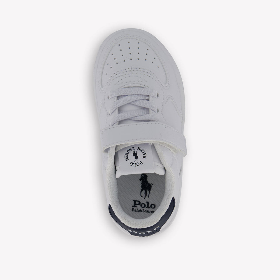 Ralph Lauren MASTERS COURT PS Jongens Sneakers In Wit