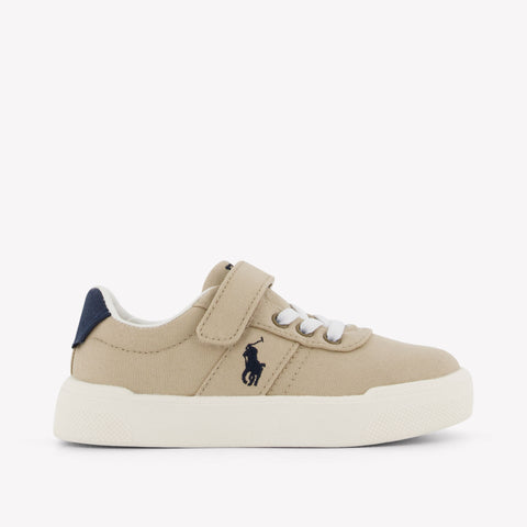 Ralph Lauren Frazier Casual PS Boys Sneakers in Beige