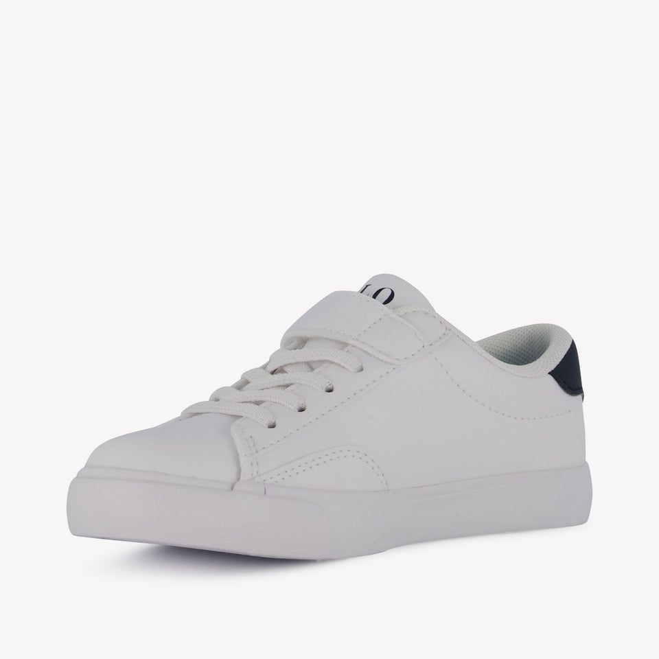 Ralph Lauren Theron IV PS Boys Sneakers in White