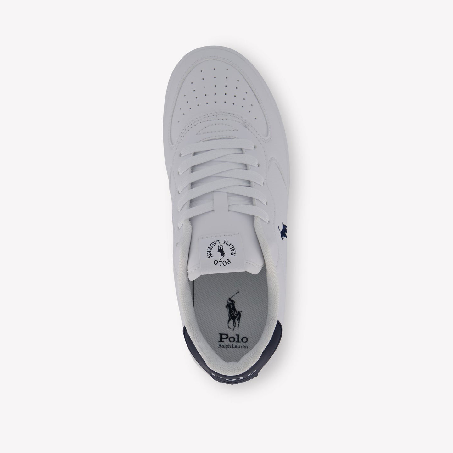 Ralph Lauren MASTERS COURT Jongens Sneakers In Wit