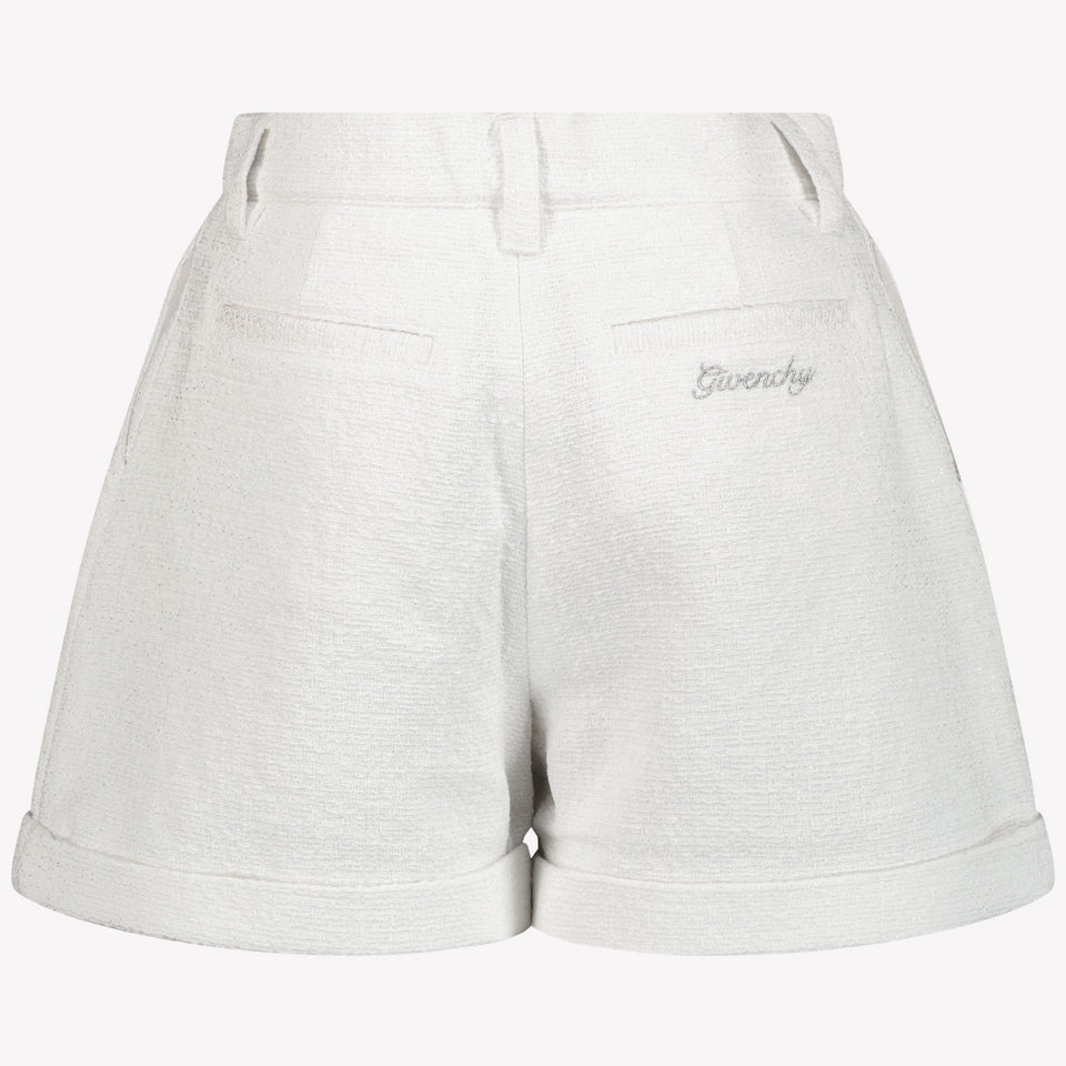 Givenchy Kids Girls Shorts In White