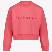 Givenchy Kids Girls Sweater Fuchsia