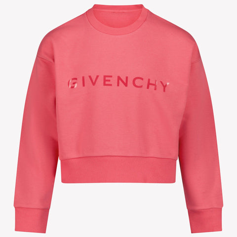 Givenchy Kids Girls Sweater Fuchsia