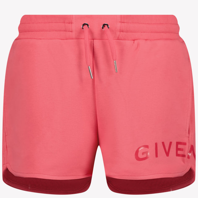 Givenchy Kinder Meisjes Shorts In Fuchsia