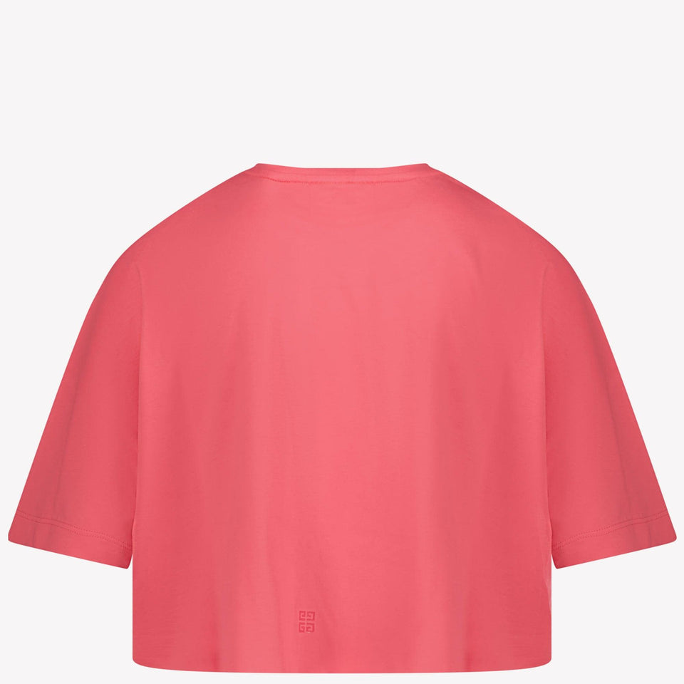 Givenchy Kids Girls in T-Shirt Fuchsia