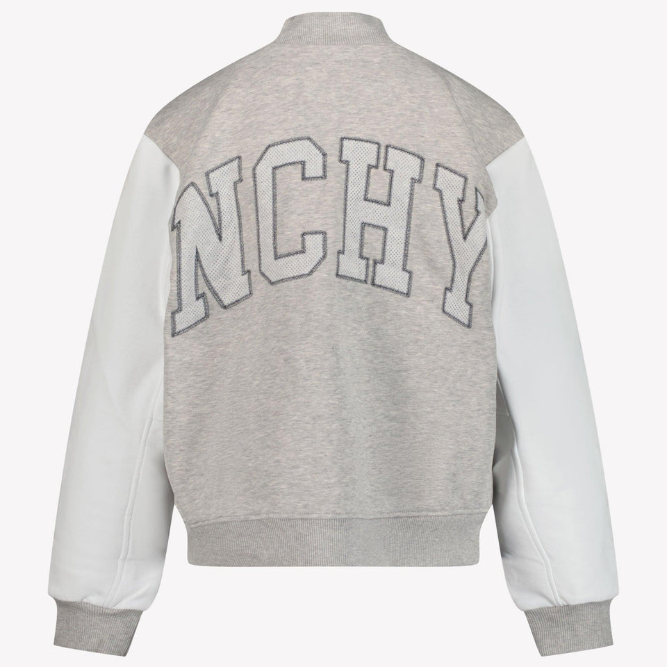 Givenchy Kids Boys Cardigan in Light Gray