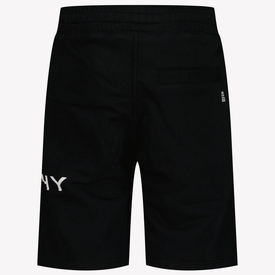 Givenchy Kinder Jongens Shorts In Zwart