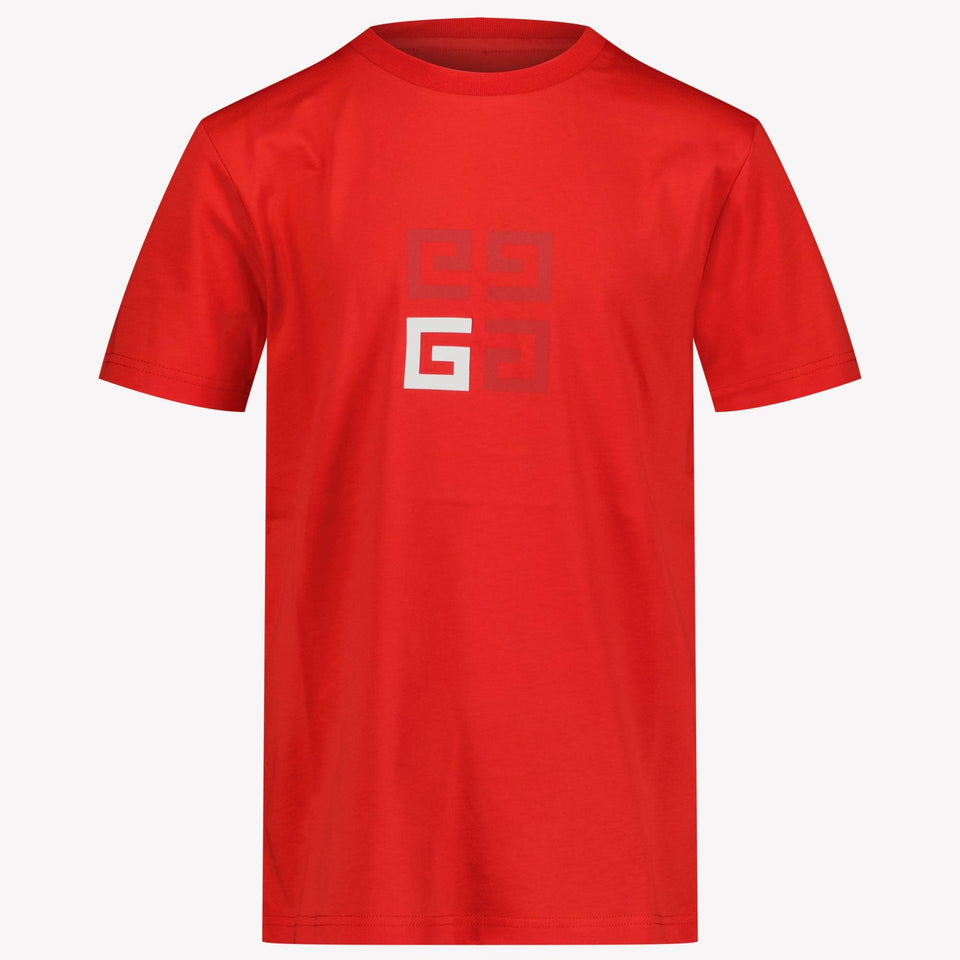 Givenchy Kids Boys in T-Shirt Red