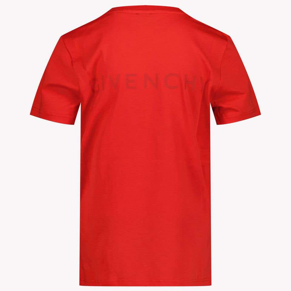 Givenchy Kinder Jongens T-Shirt In Rood