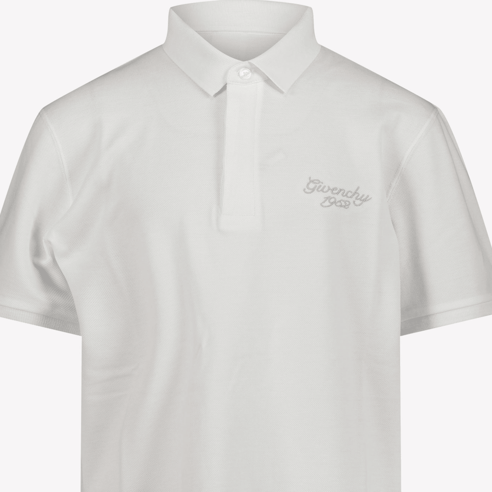 Givenchy Kids Boys Polo in White