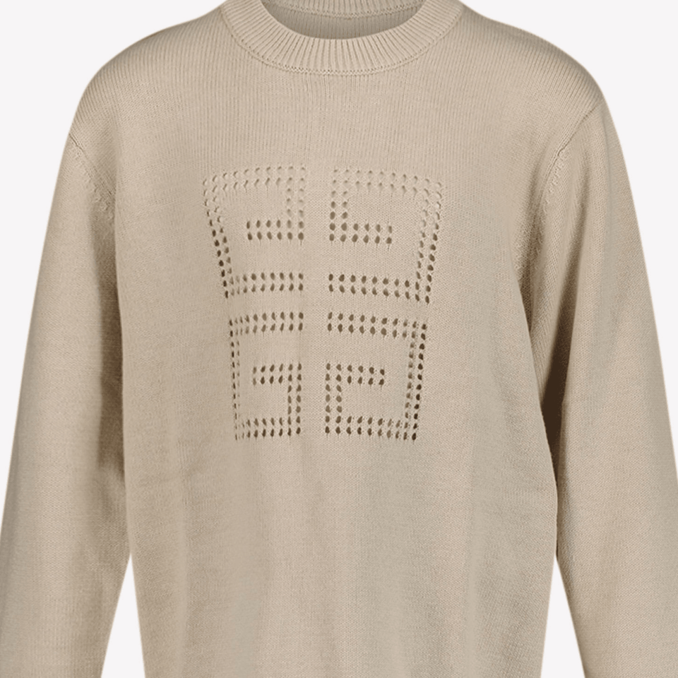 Givenchy Kids Boys Sweater in Beige