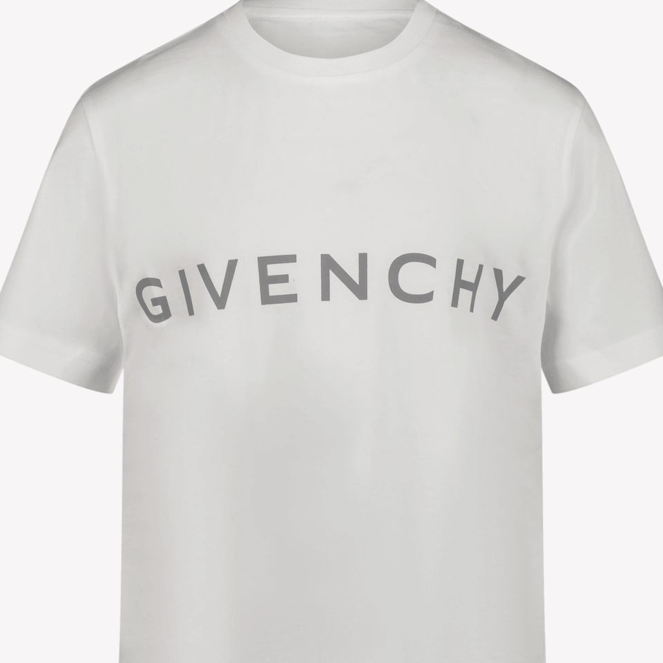 Givenchy Kinder Jongens T-Shirt In Wit