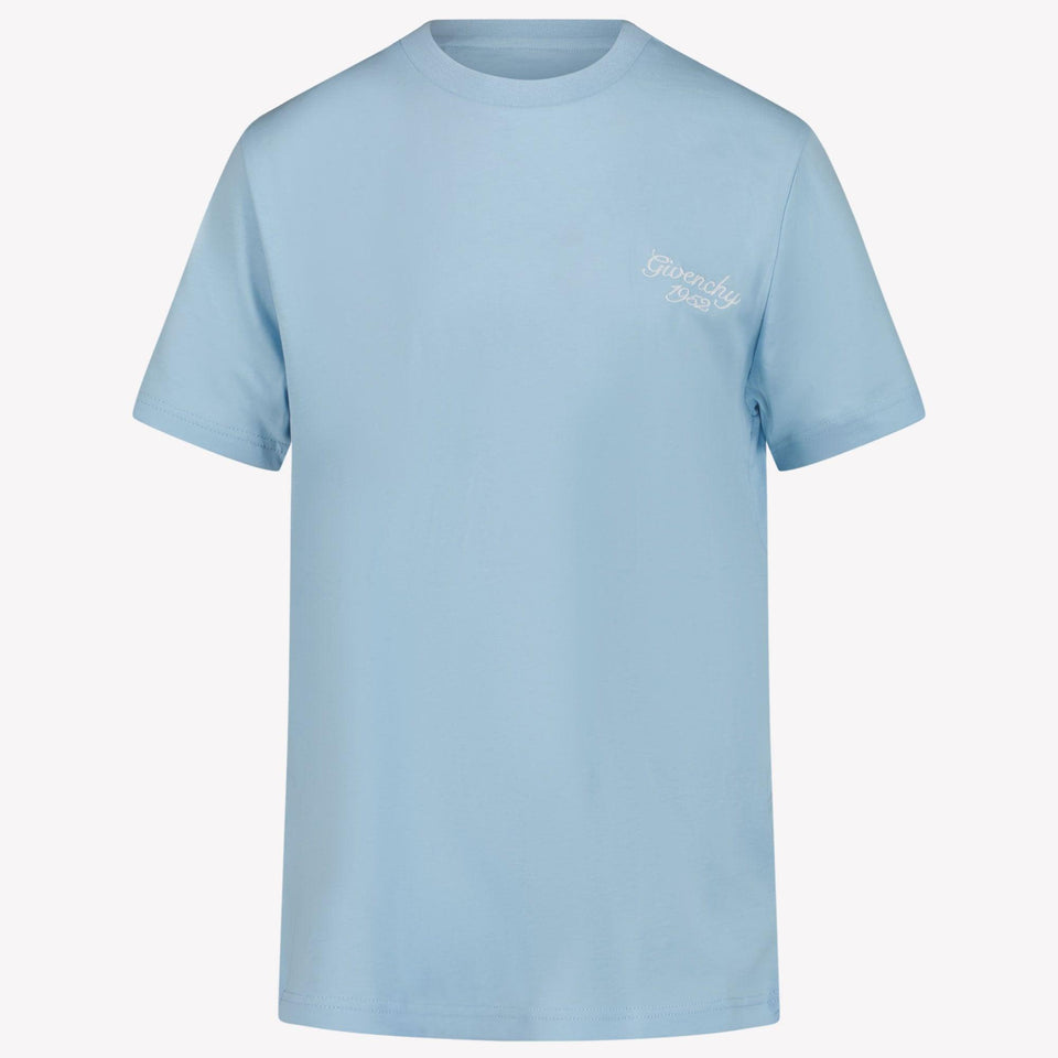 Givenchy Kids Boys in T-Shirt Light Blue