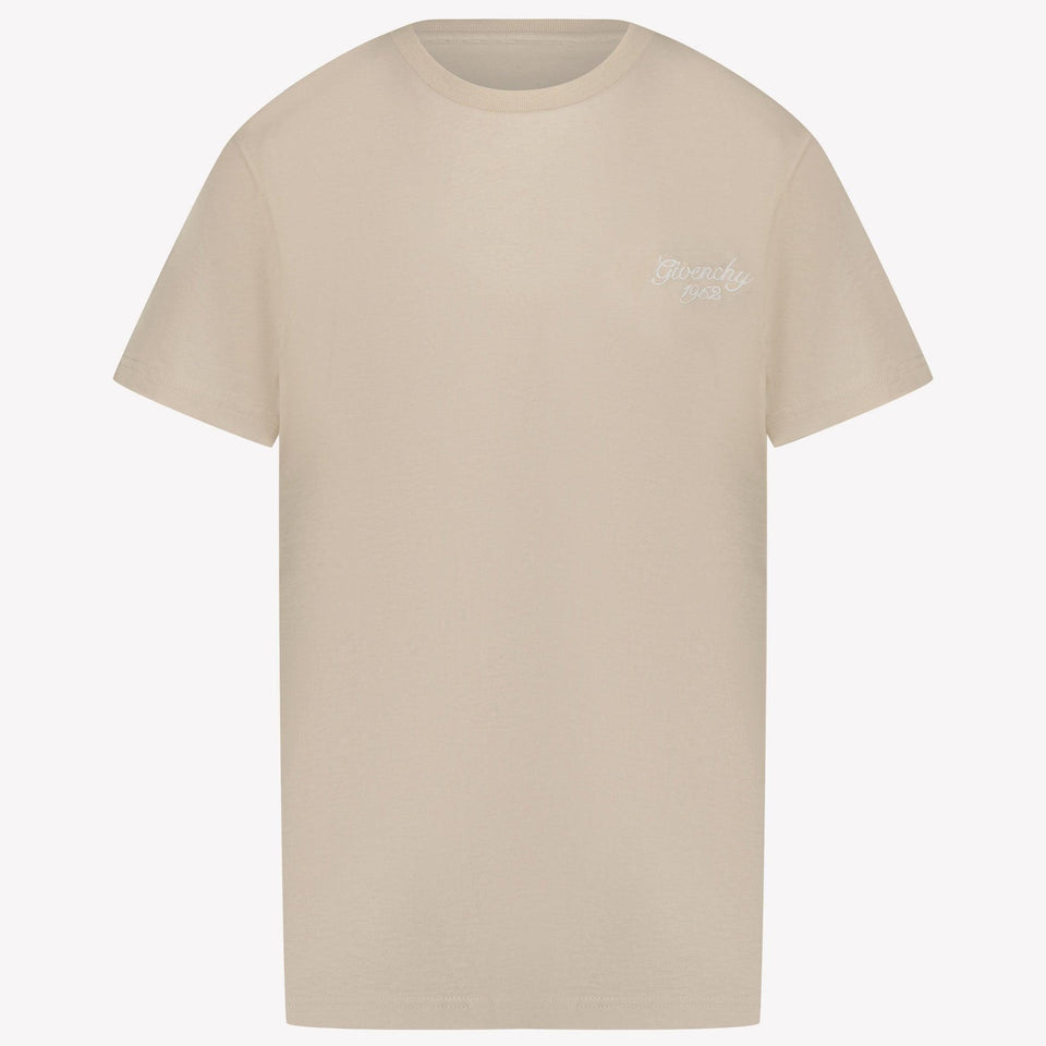 Givenchy Kids Boys in T-Shirt Beige