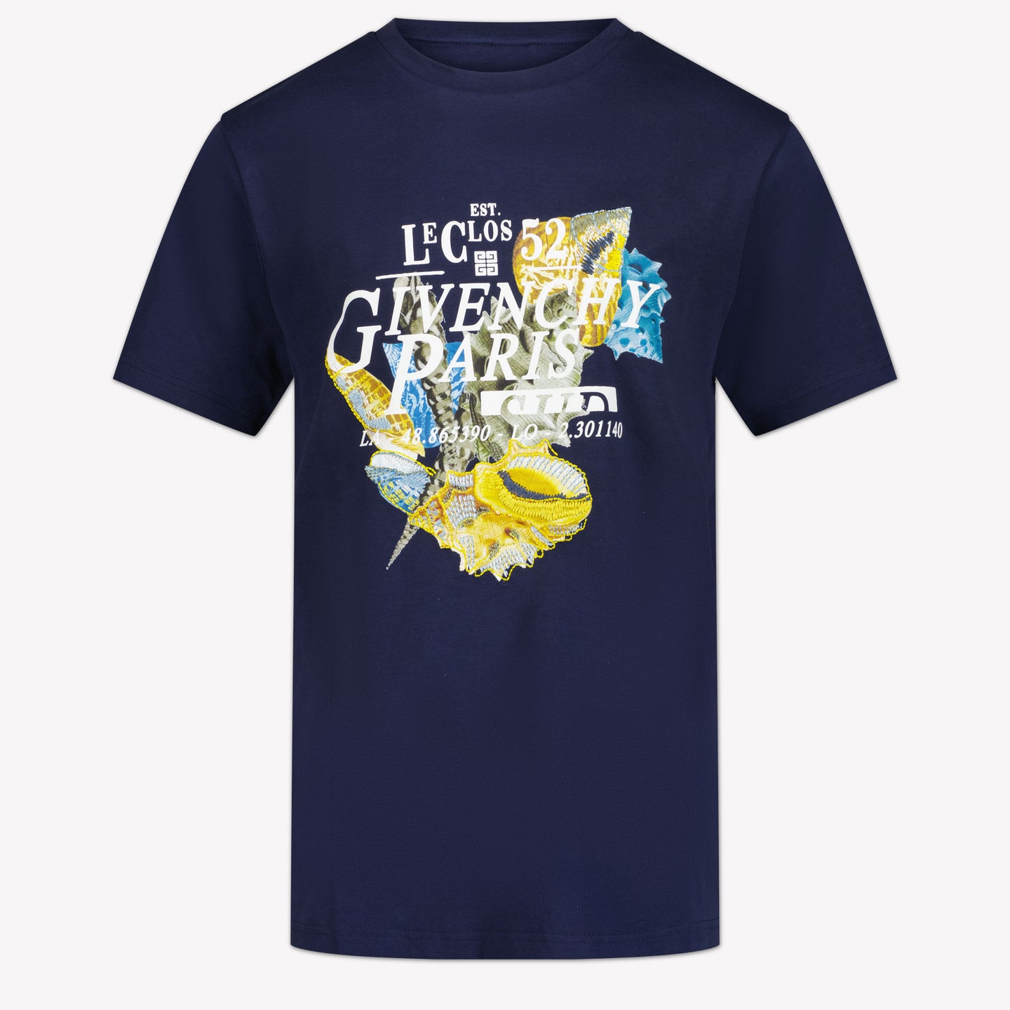 Givenchy Kinder Jongens T-Shirt In Donker Blauw