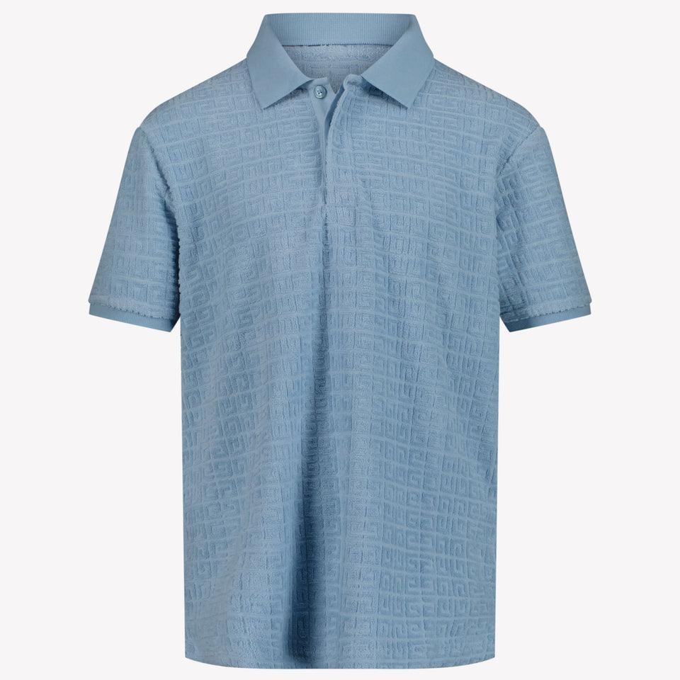 Givenchy Kinder Jongens Polo In Licht Blauw