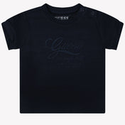 Guess Baby Boys T-Shirt in Navy