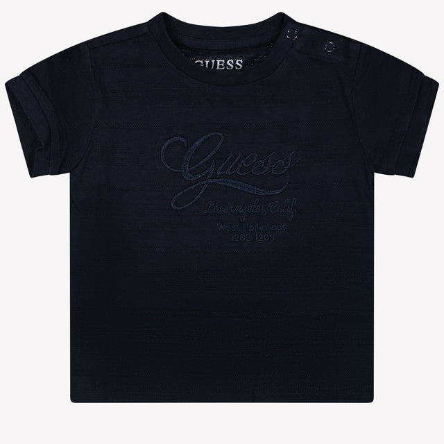 Guess Baby Boys T-Shirt in Navy