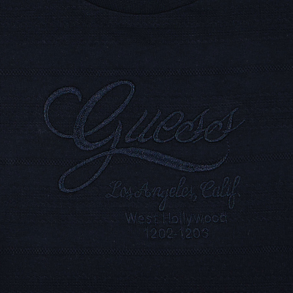 Guess Baby Boys T-Shirt in Navy