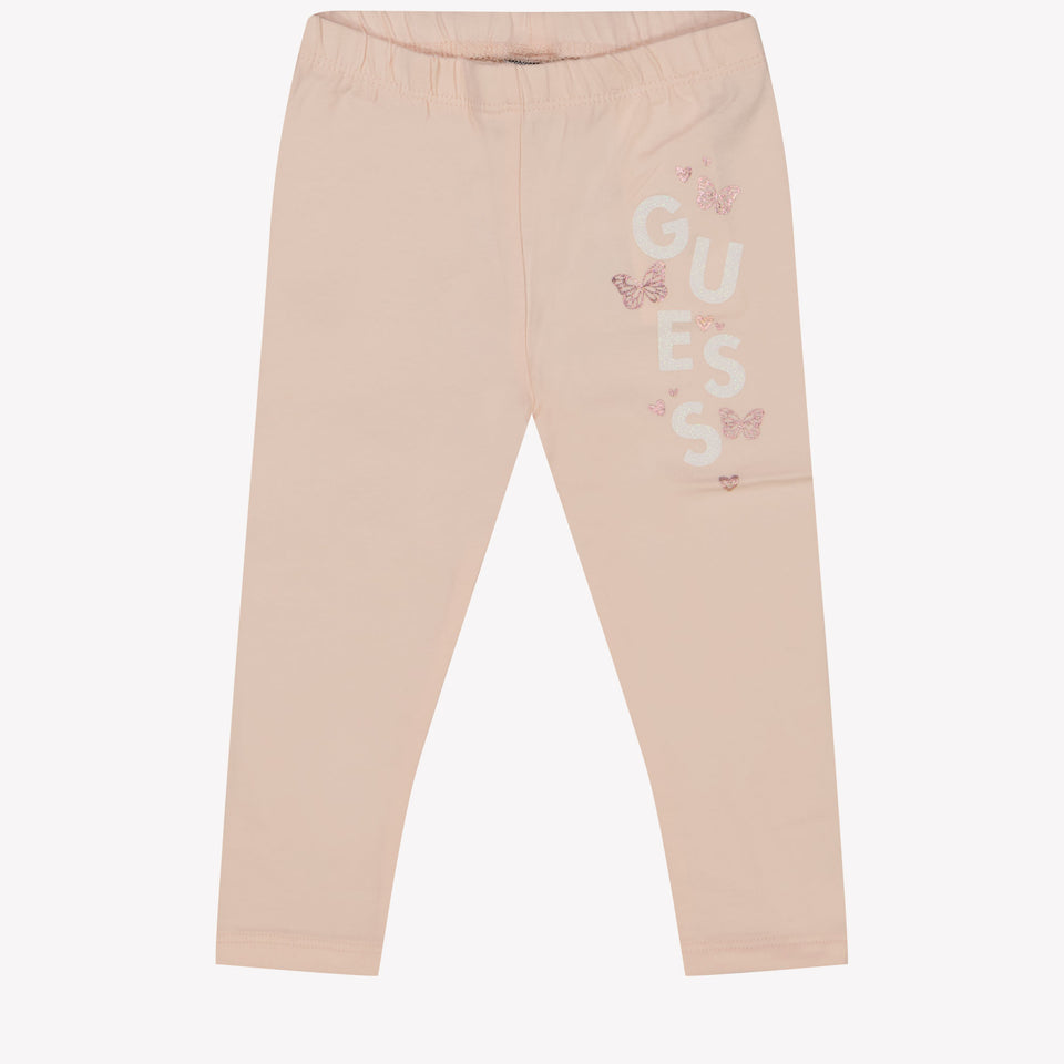 Guess Baby Girls Leggings in Salmon