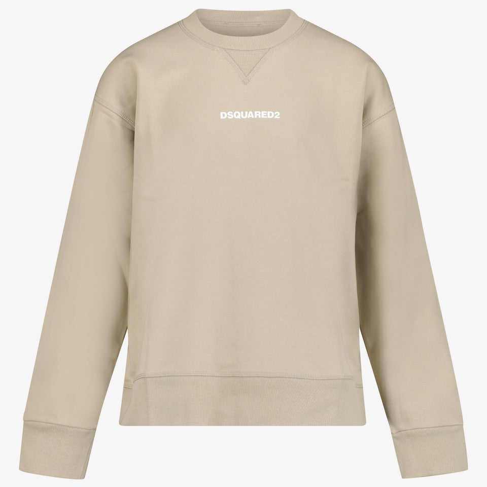 Dsquared2 Kids Boys Sweater in Beige