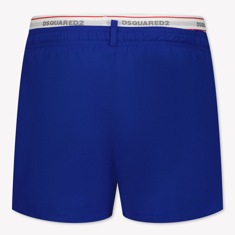 Dsquared2 Kinder Jongens Zwemkleding In Cobalt Blauw