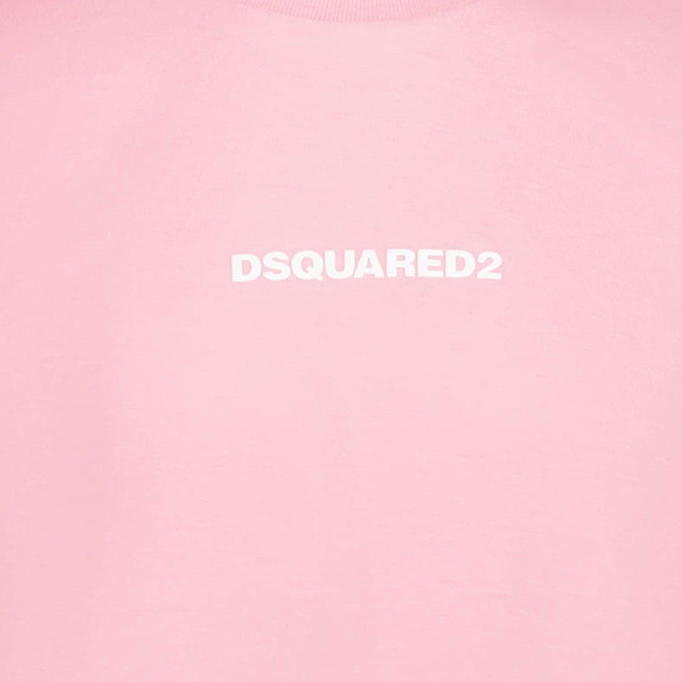 Dsquared2 Children's girls in t-shirt Pink