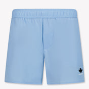 Dsquared2 Kids Boys Swimwear In Light Blue