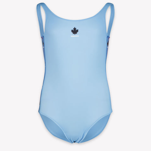 Dsquared2 Kids Girls Swimwear In Light Blue