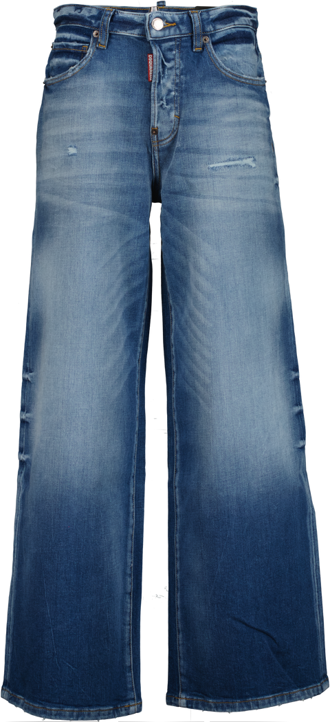 Dsquared2 Kids Girls Jeans In Blue