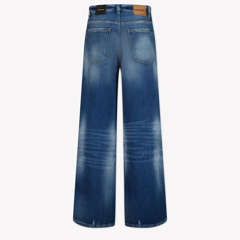 Dsquared2 Kinder Meisjes Jeans In Blauw