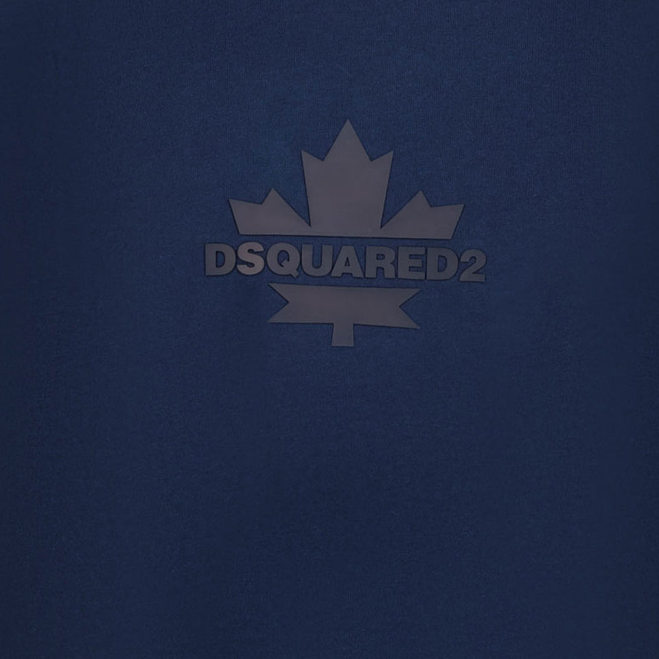 Dsquared2 Kids Boys in T-Shirt Navy