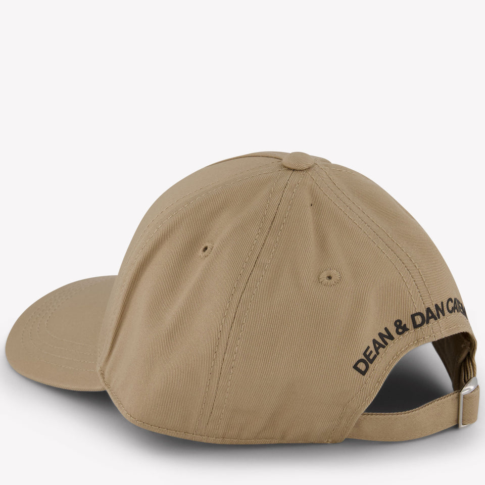 Dsquared2 Kids Boys Cap in Beige