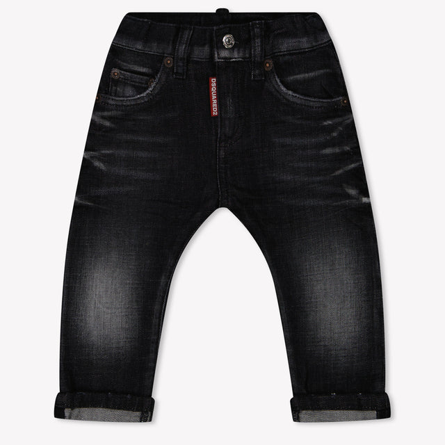 Dsquared2 Baby Unisex Jeans In Black