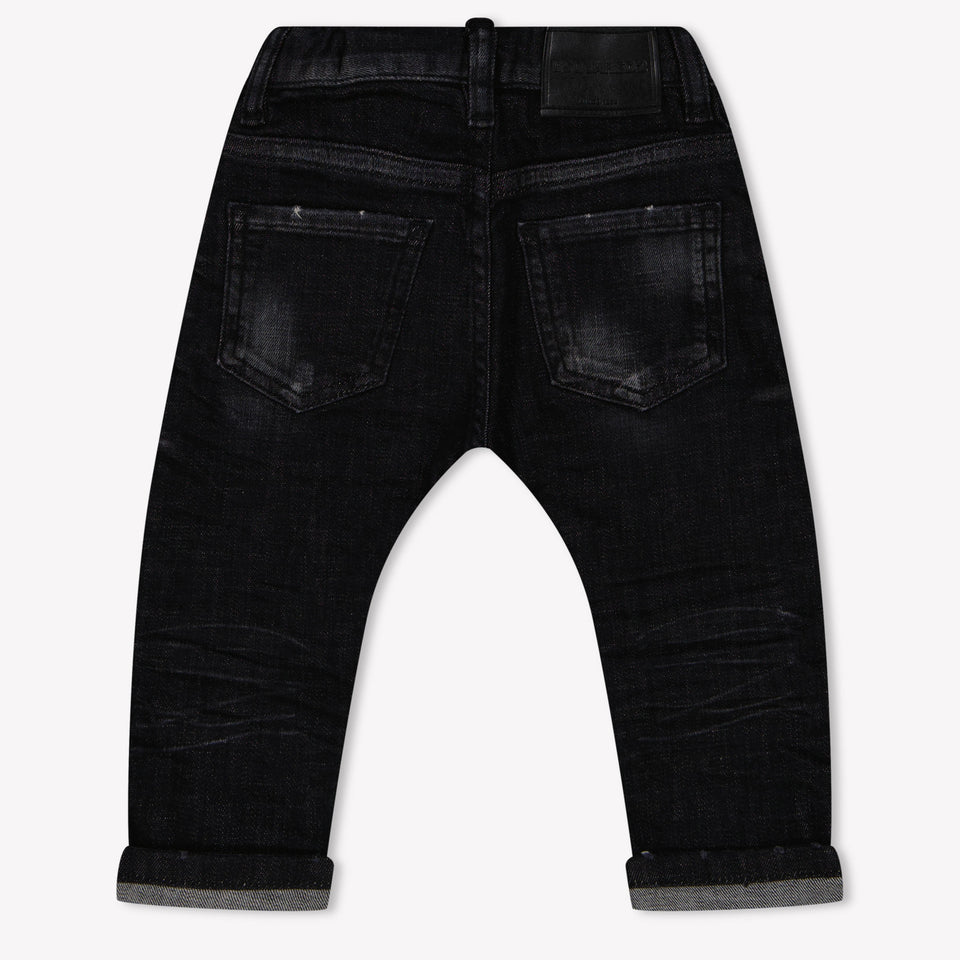 Dsquared2 Baby Unisex Jeans In Black