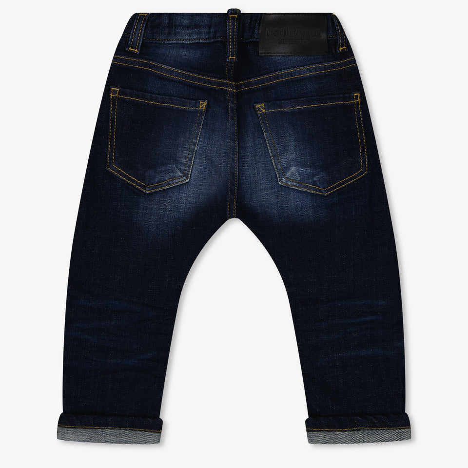 Dsquared2 Baby Unisex Jeans In Blauw