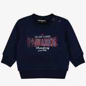 Dsquared2 Baby Unisex Sweater in Navy