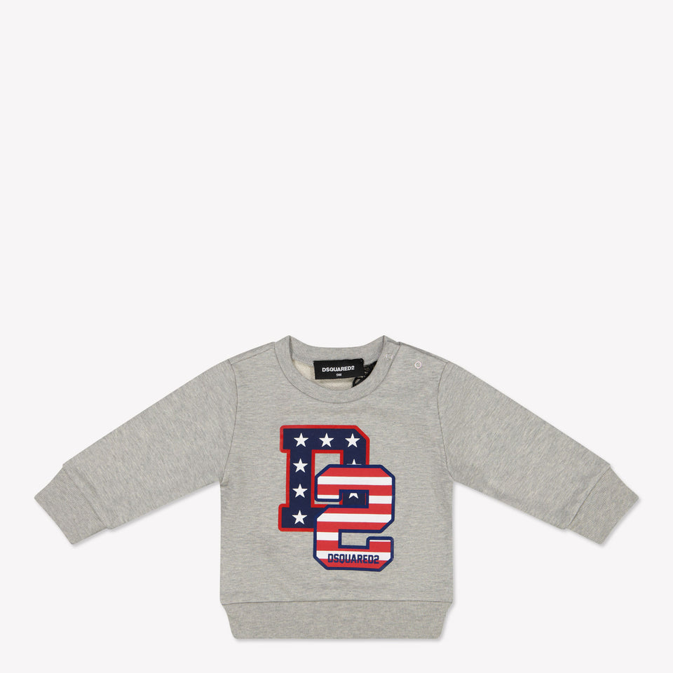 Dsquared2 Baby Unisex Sweater in Gray