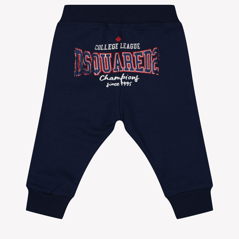 Dsquared2 Baby Unisex Trousers in Navy