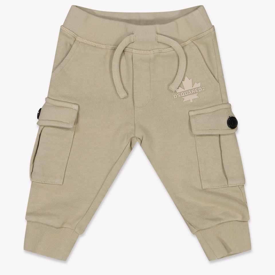 Dsquared2 Baby Unisex Broek In Beige