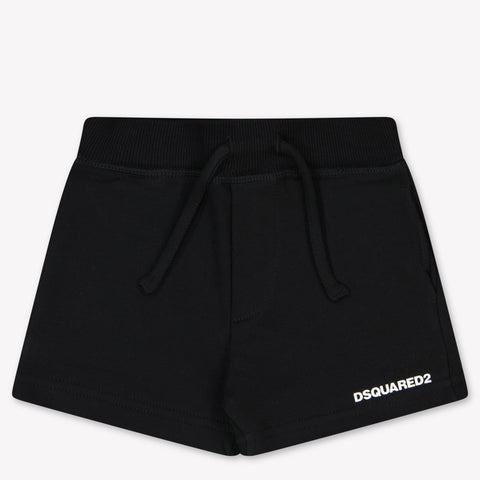 Dsquared2 Baby Unisex Shorts In Zwart