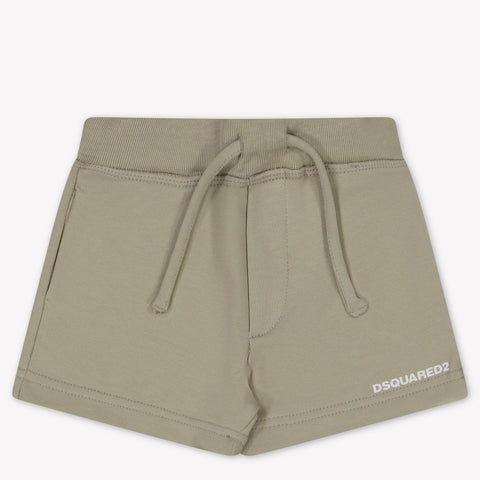 Dsquared2 Baby Unisex Shorts In Beige