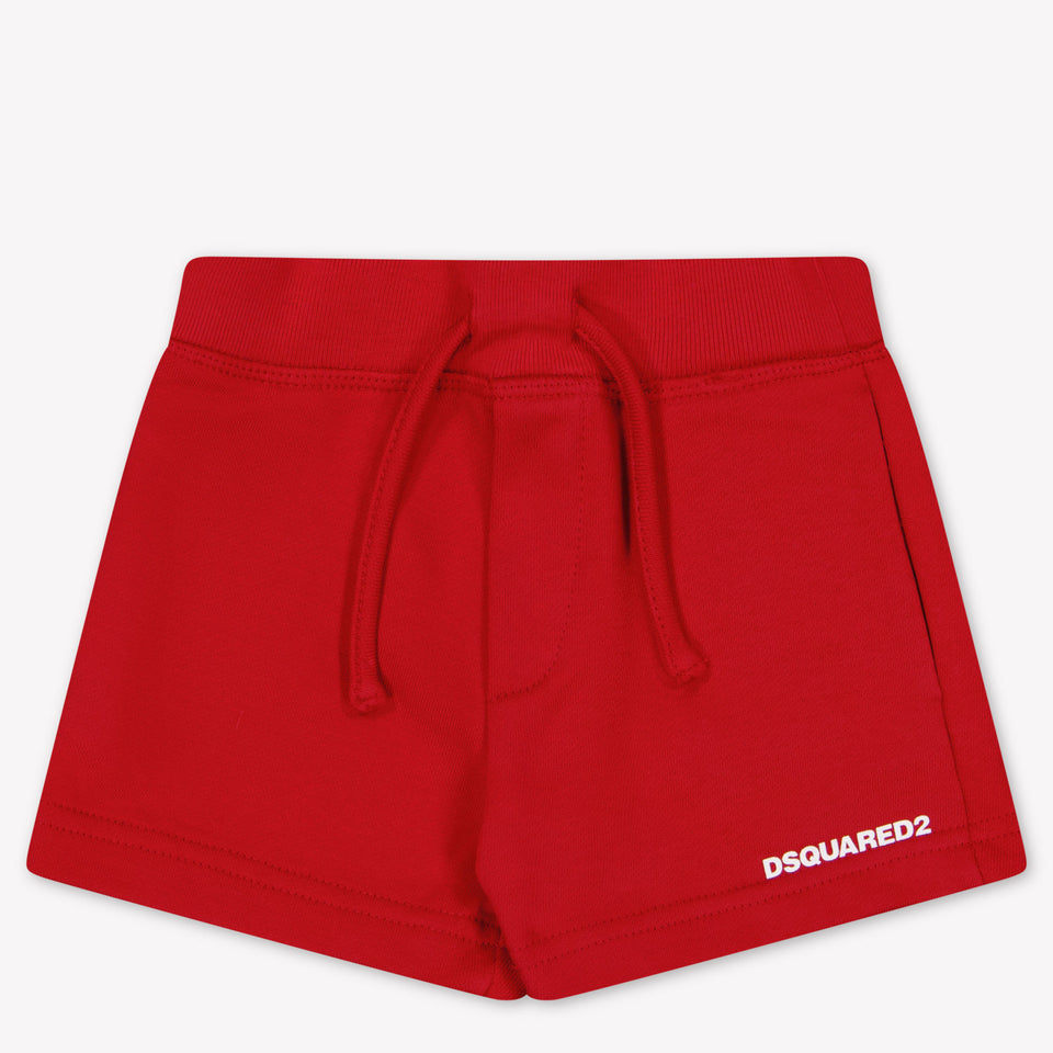 Dsquared2 Baby Unisex Shorts In Rood