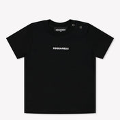 Dsquared2 Baby Unisex T-Shirt In Zwart