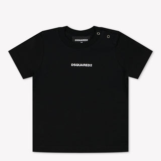 Dsquared2 Baby Unisex T-Shirt In Zwart