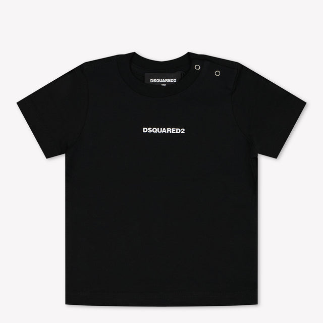 Dsquared2 Baby Unisex T-Shirt In Zwart