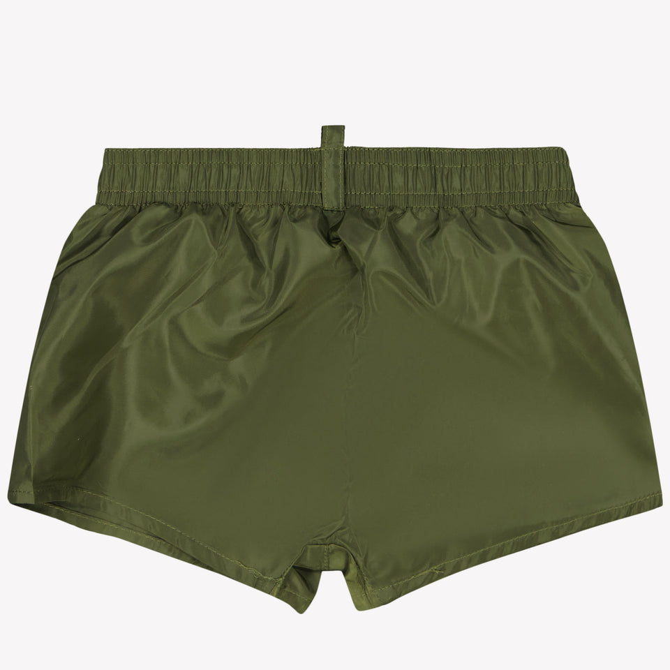 Dsquared2 Baby Unisex Swimwear In Army