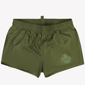 Dsquared2 Baby Unisex Swimwear In Army